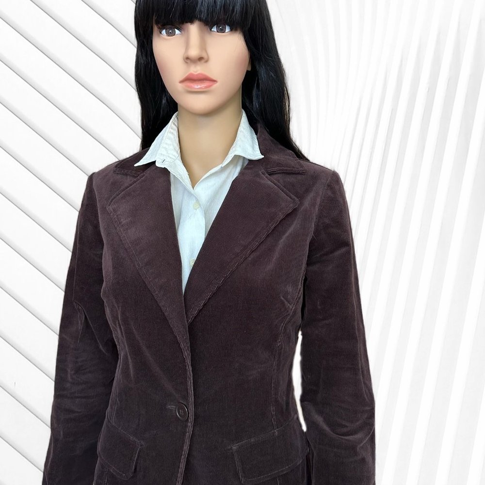 Juniors Corduroy Jacket in Brown - Size M (7/9) - EUC